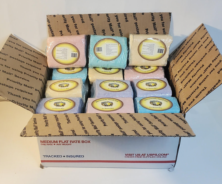 Soap Wrapped Bars - Random Colors with Fragrance