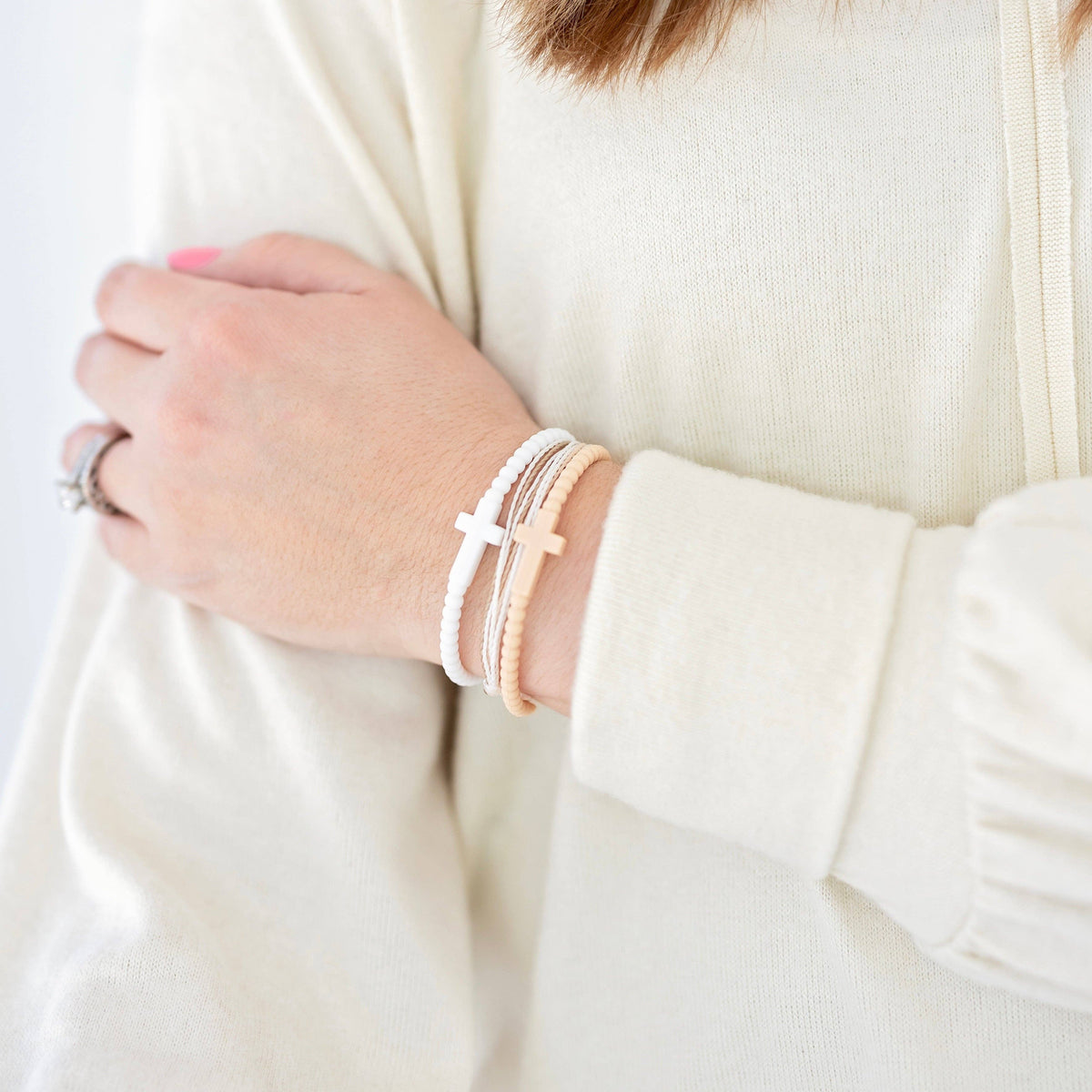 Jesus Bracelets - 25 Packs: USA (25 Pack), Small