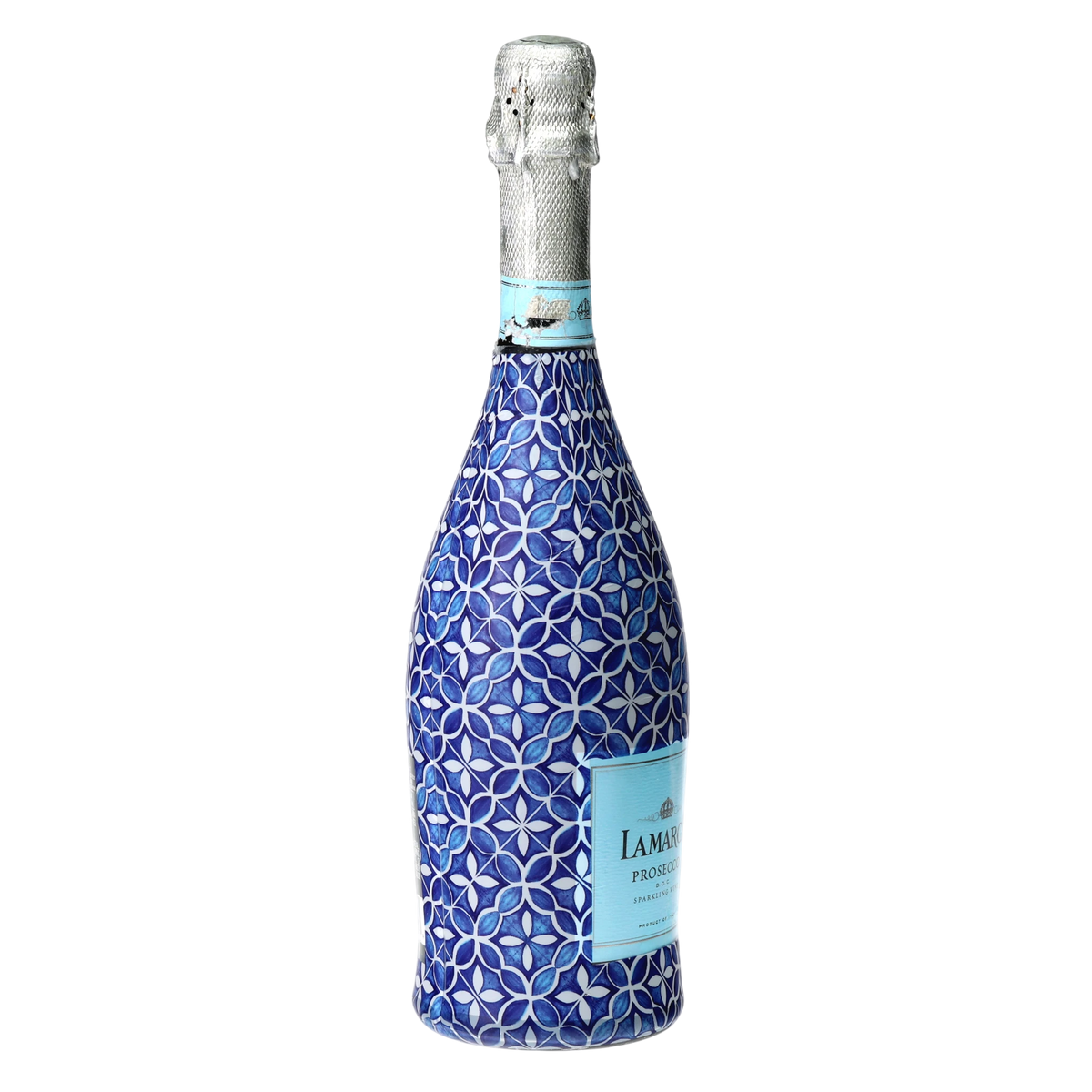 Andalusian Tile Prosecco Bottle Wrap