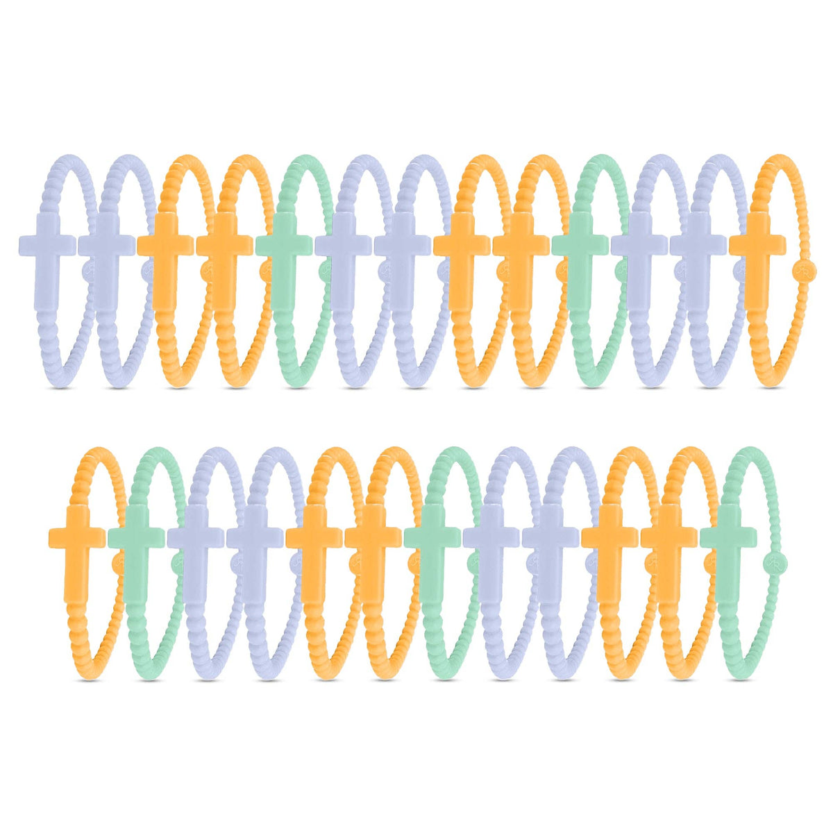 Jesus Bracelets - 25 Packs: Sunny Days (25 Pack), Small