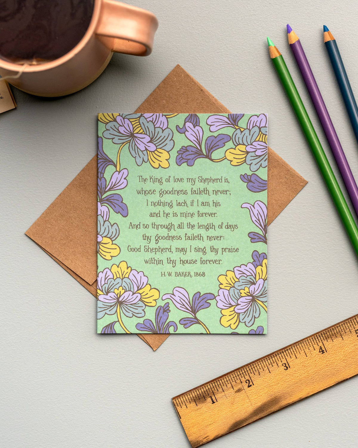 6 Hymn Greeting Cards — Baker