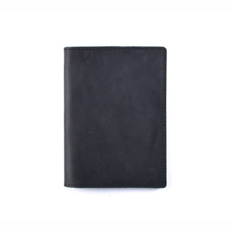 Passport Cover, Genuine Leather Passport Holder Case: Dark Brown