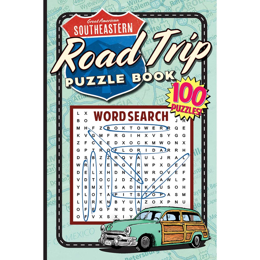Great American Southeastern Road Trip Puzzle Book