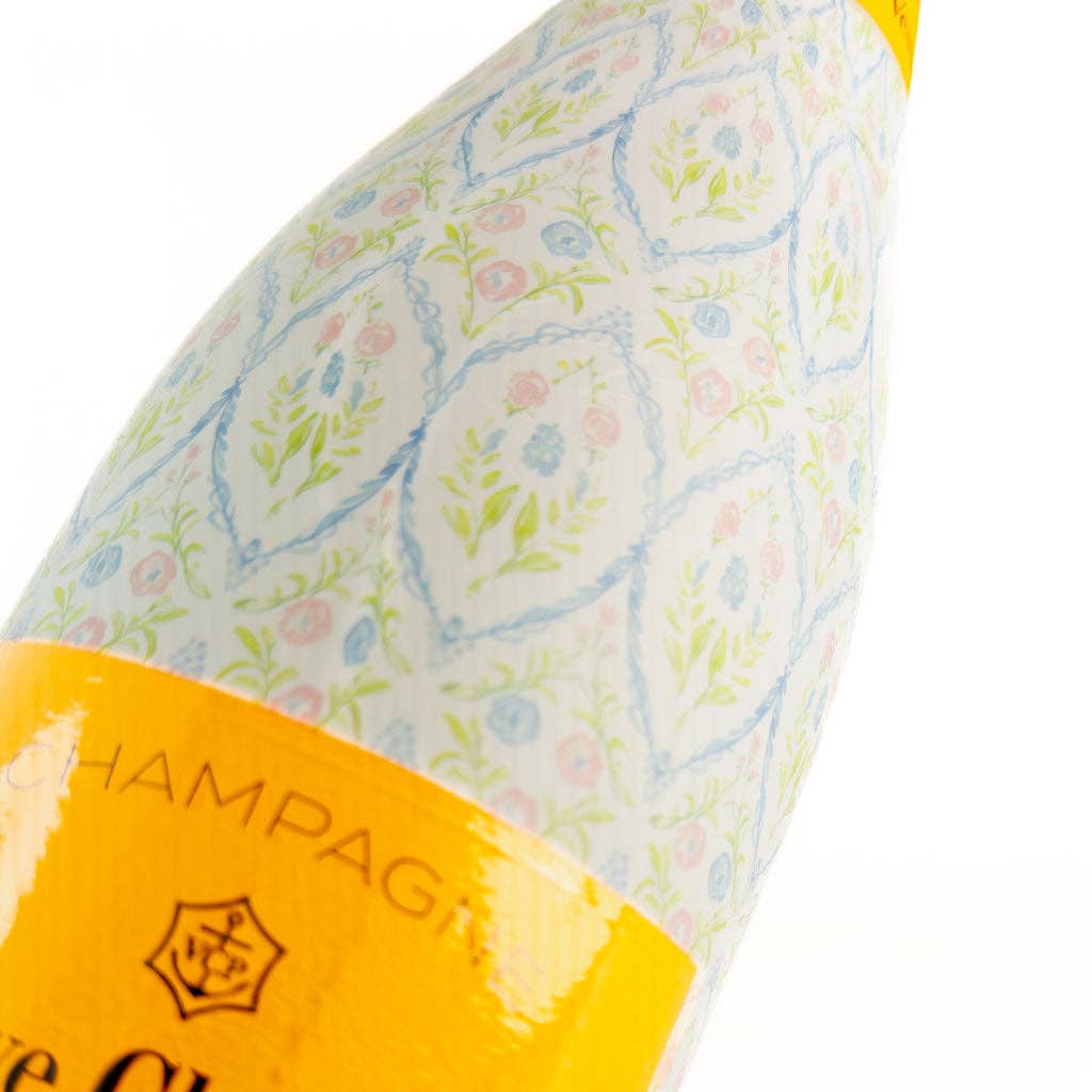 Beau Bottles Wrap Grandmillienial Floral Medallion - Lamarca Edition