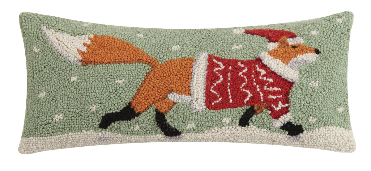 Christmas Fox Hook Pillow