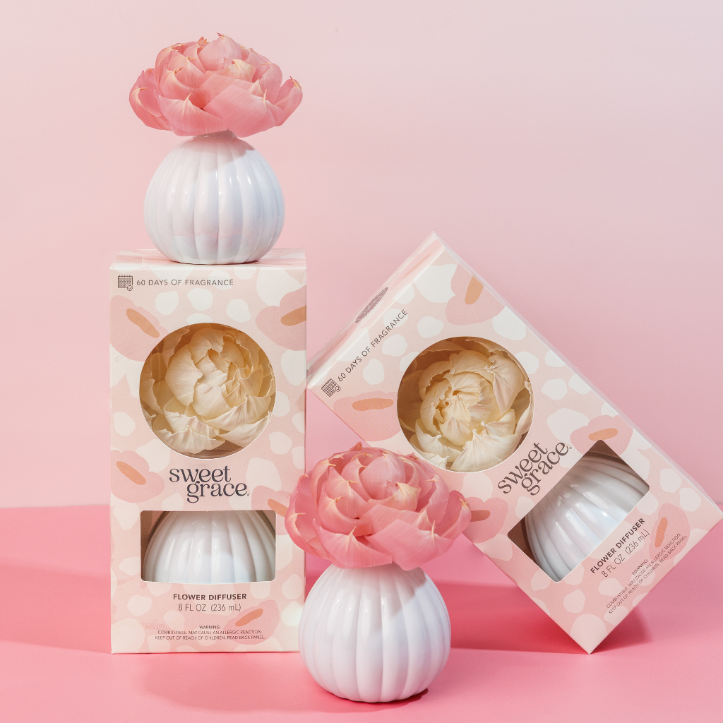 Sweet Grace Flower Diffuser | Summer Gift
