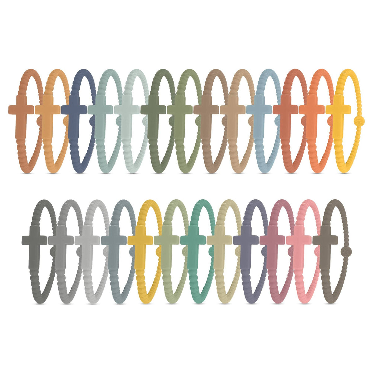 Jesus Bracelets - 25 Packs: Kaleidoscope (25 Pack), Small