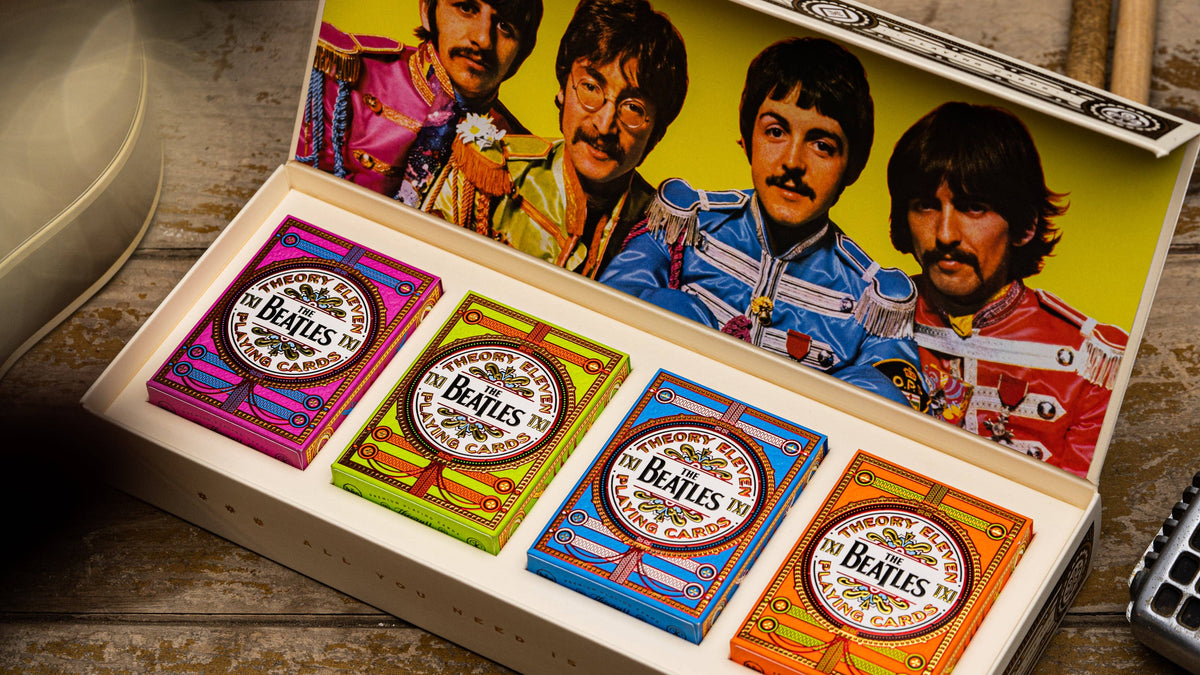 The Beatles Playing Cards: Pink