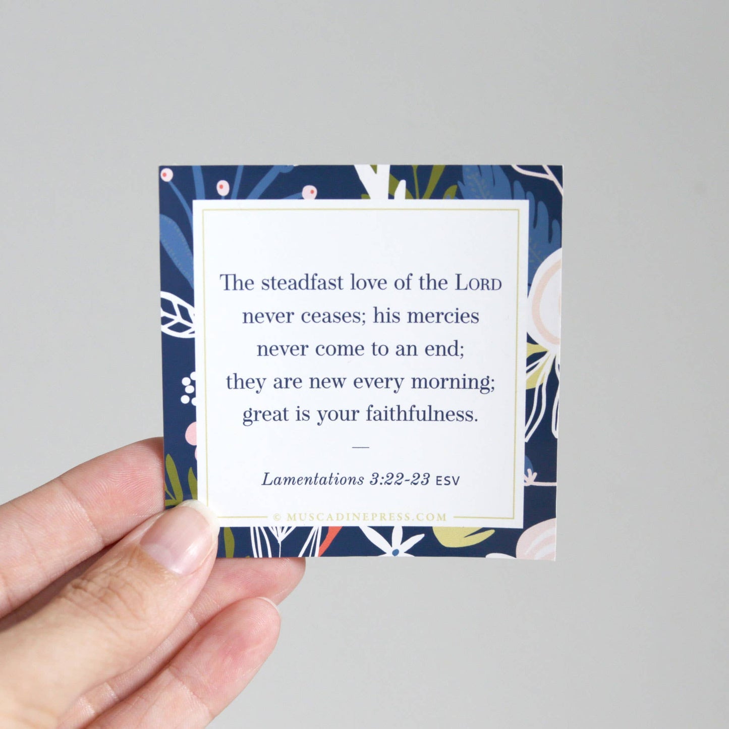 Scripture Mirror Cling, New Mercies Every Morning