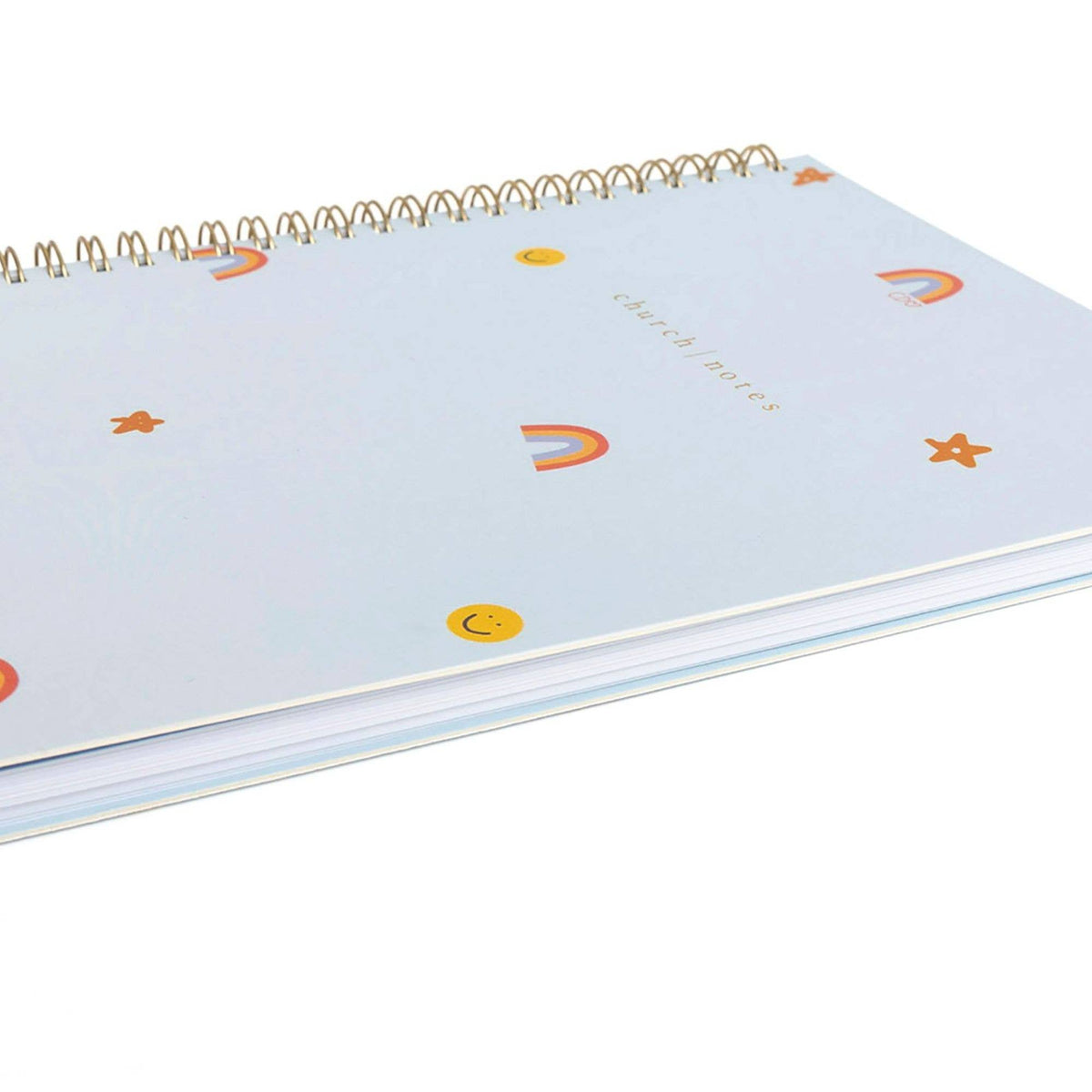 Happy Rainbow Bible Study Notebook by Callie Danielle