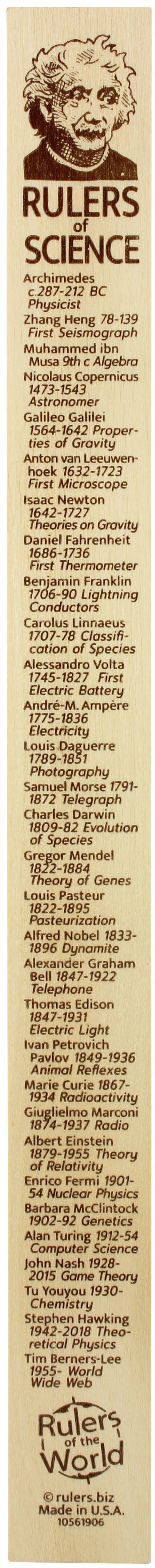 Rulers of Science