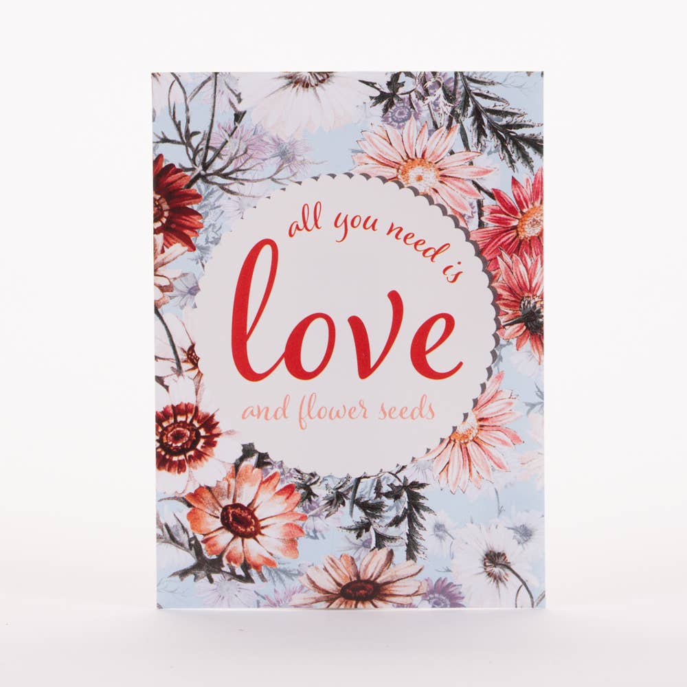 All You Need is Love Painted Daisies