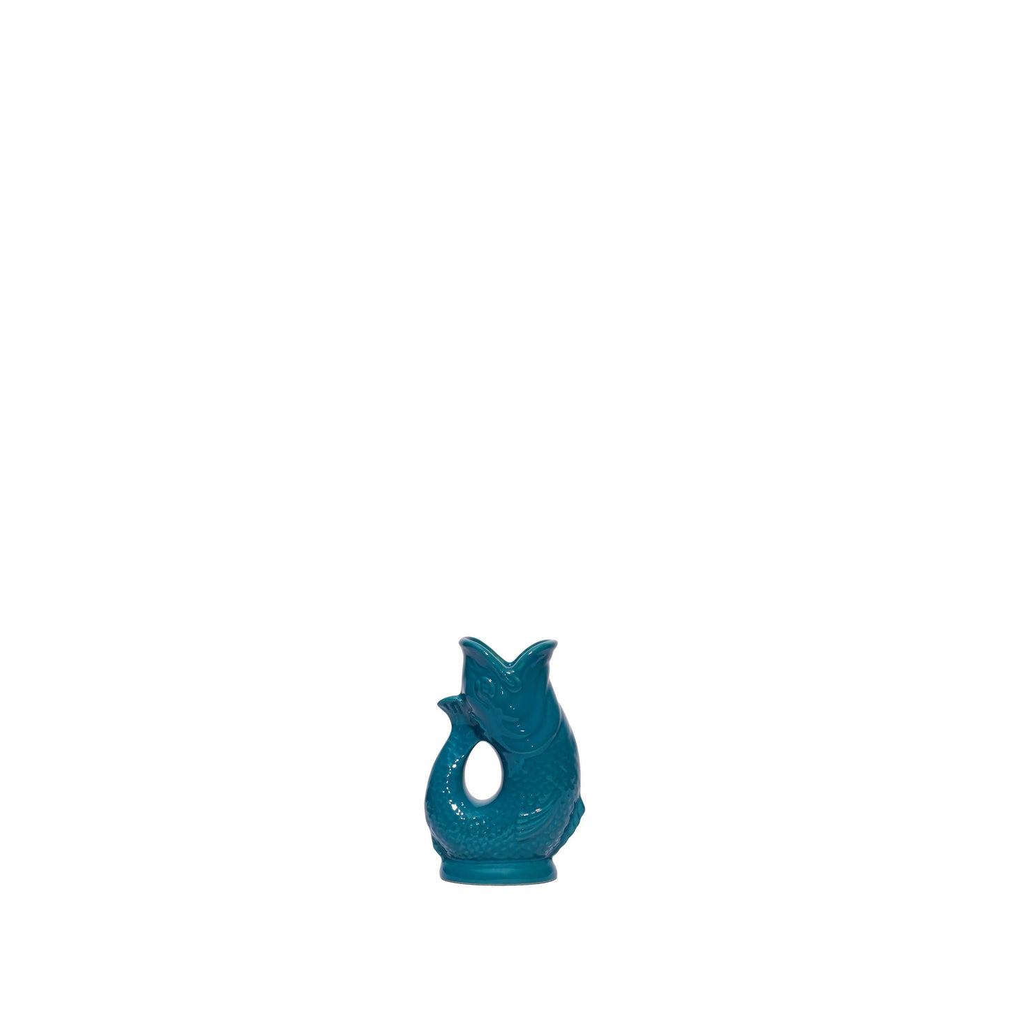 Teal Gluggle Jug: Mini