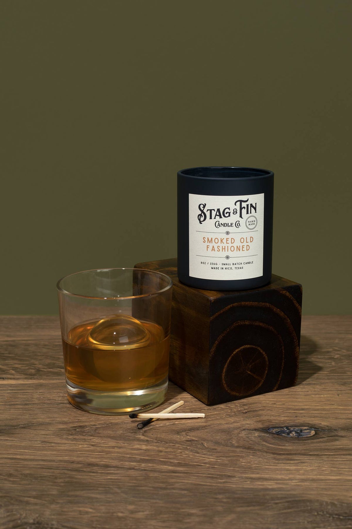 Smoked Old Fashioned Candle