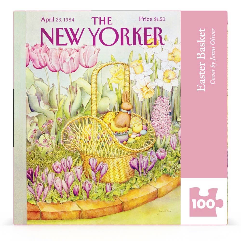 Easter Basket Mini - 100 Piece Vintage Easter Mini Puzzle