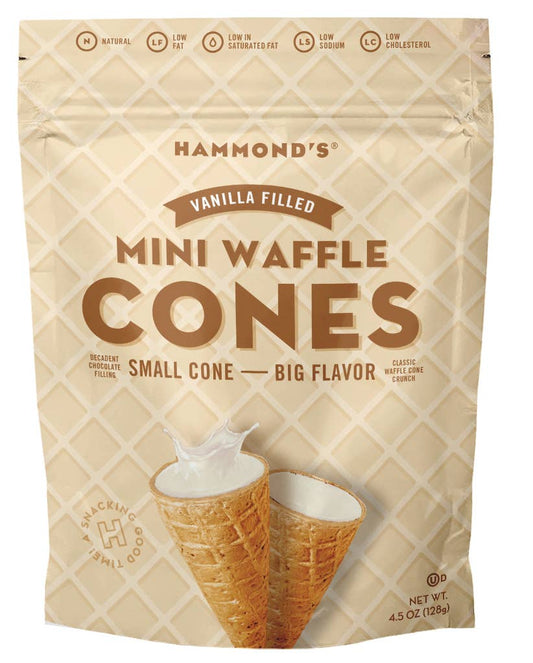 Waffle Cones White Chocolate