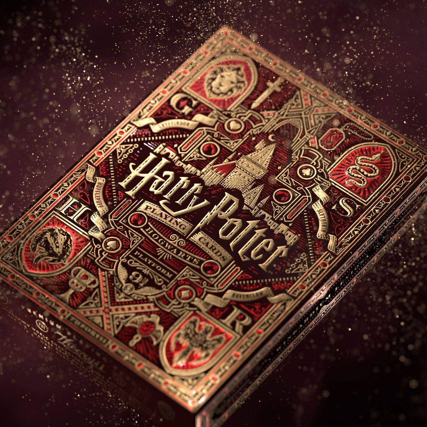 Harry Potter Playing Cards: Red (Gryffindor)