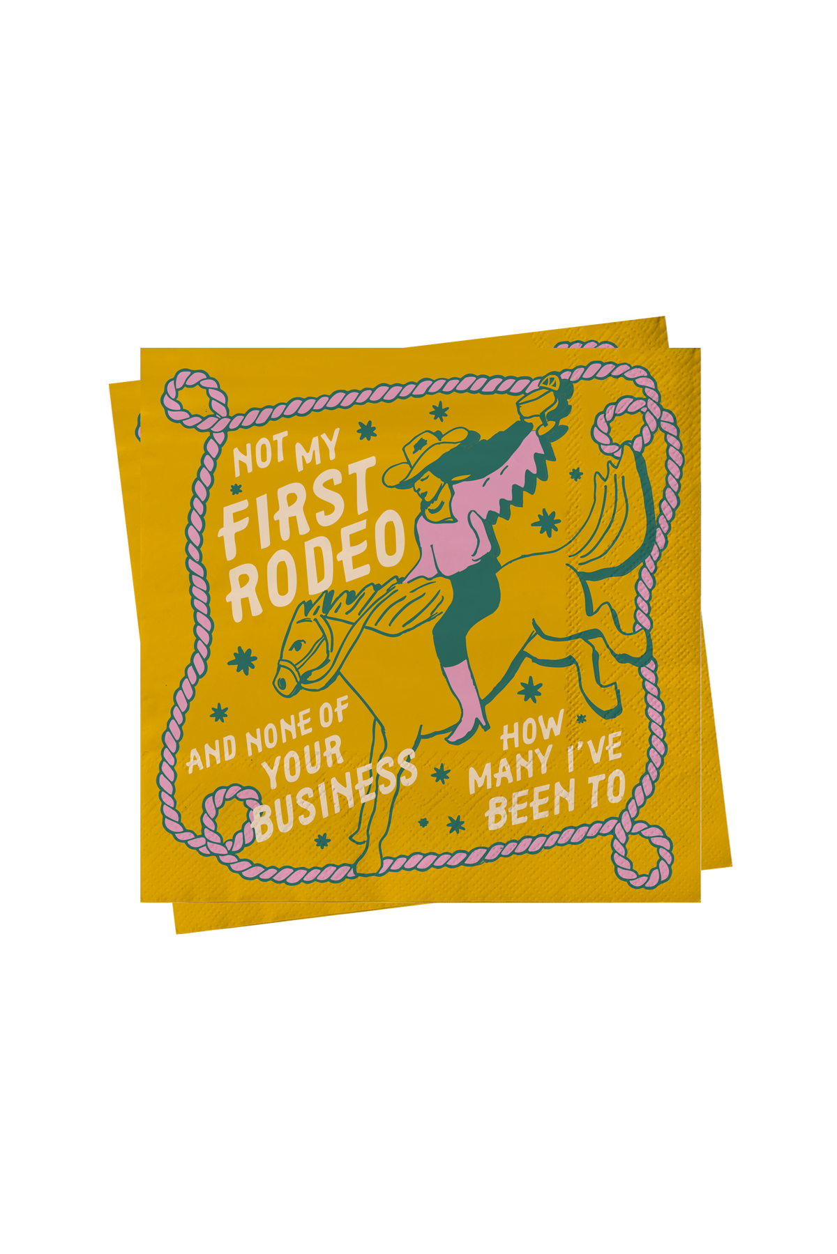 Cocktail Napkins (Set of 25) - First Rodeo