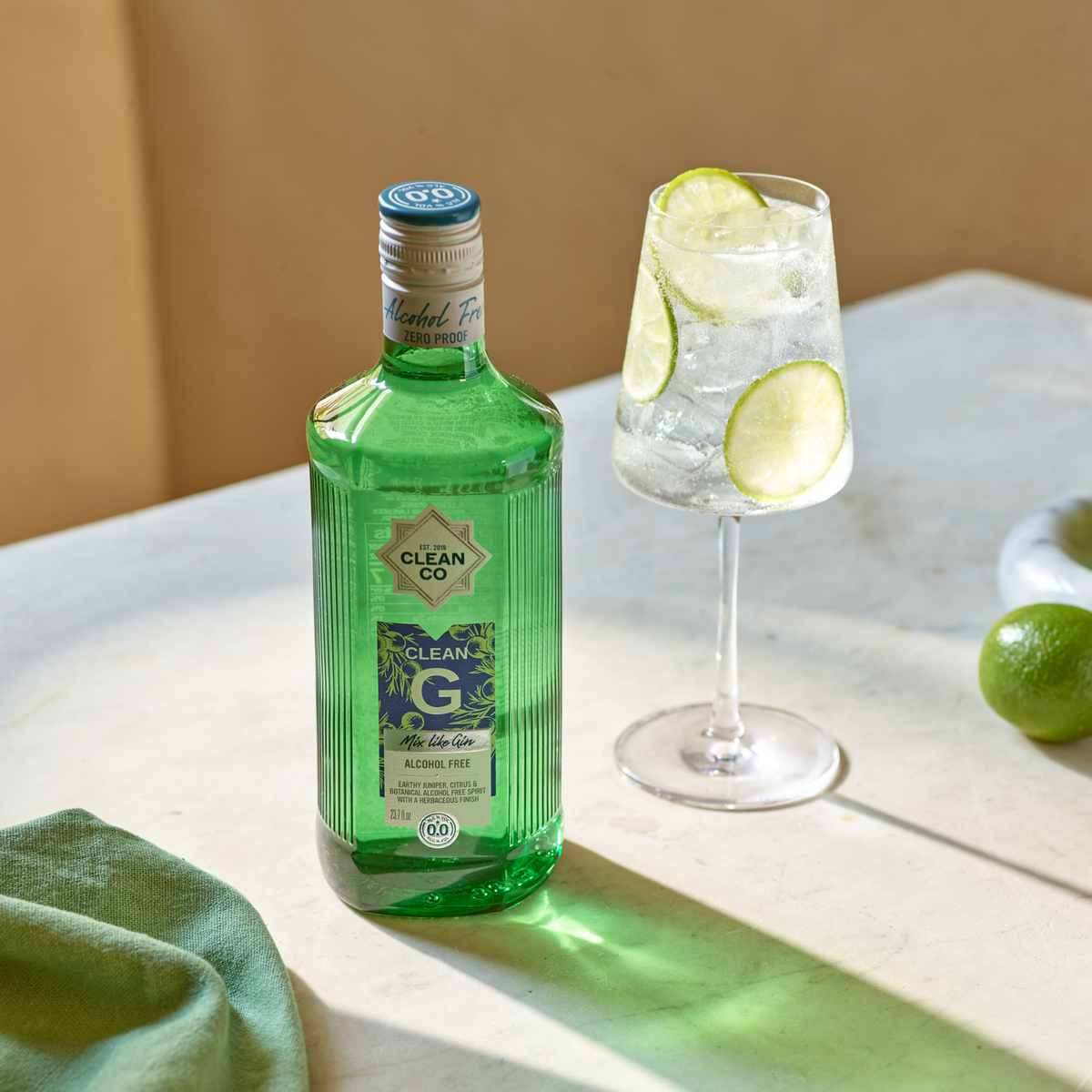 CleanCo Clean G Zero Proof 0.0% ABV Gin