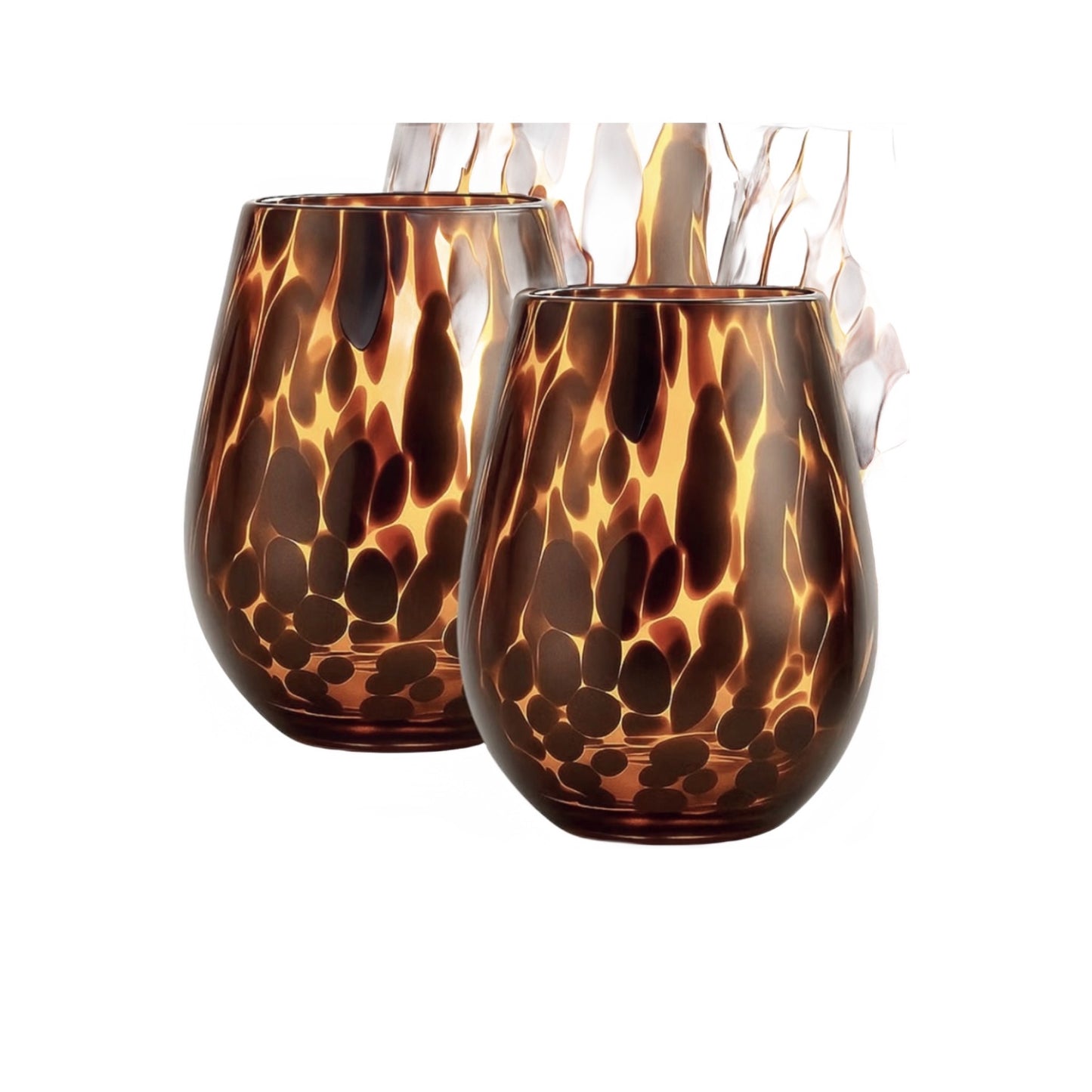 Tortoise Wine Glasses