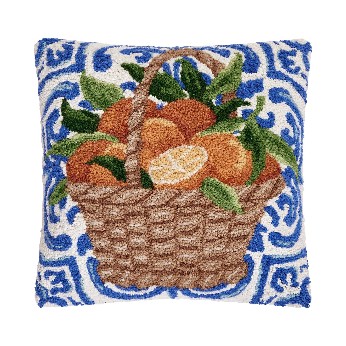 A Basket Of Oranges Hook Pillow