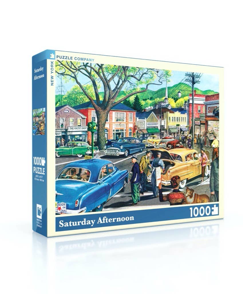 Saturday Afternoon - 1000 Piece Jigsaw Puzzle