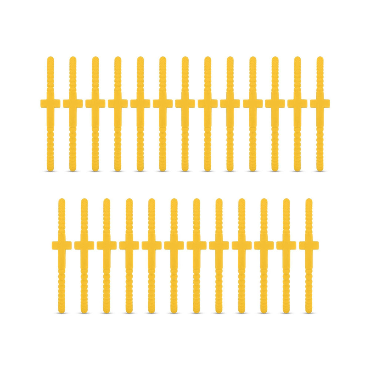 Jesus Bracelets - 25 Packs: Black (25 Pack), Small