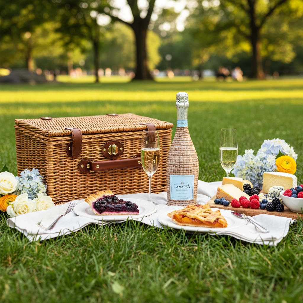 Beau Bottles Honey Rattan Weave- Prosecco Collection