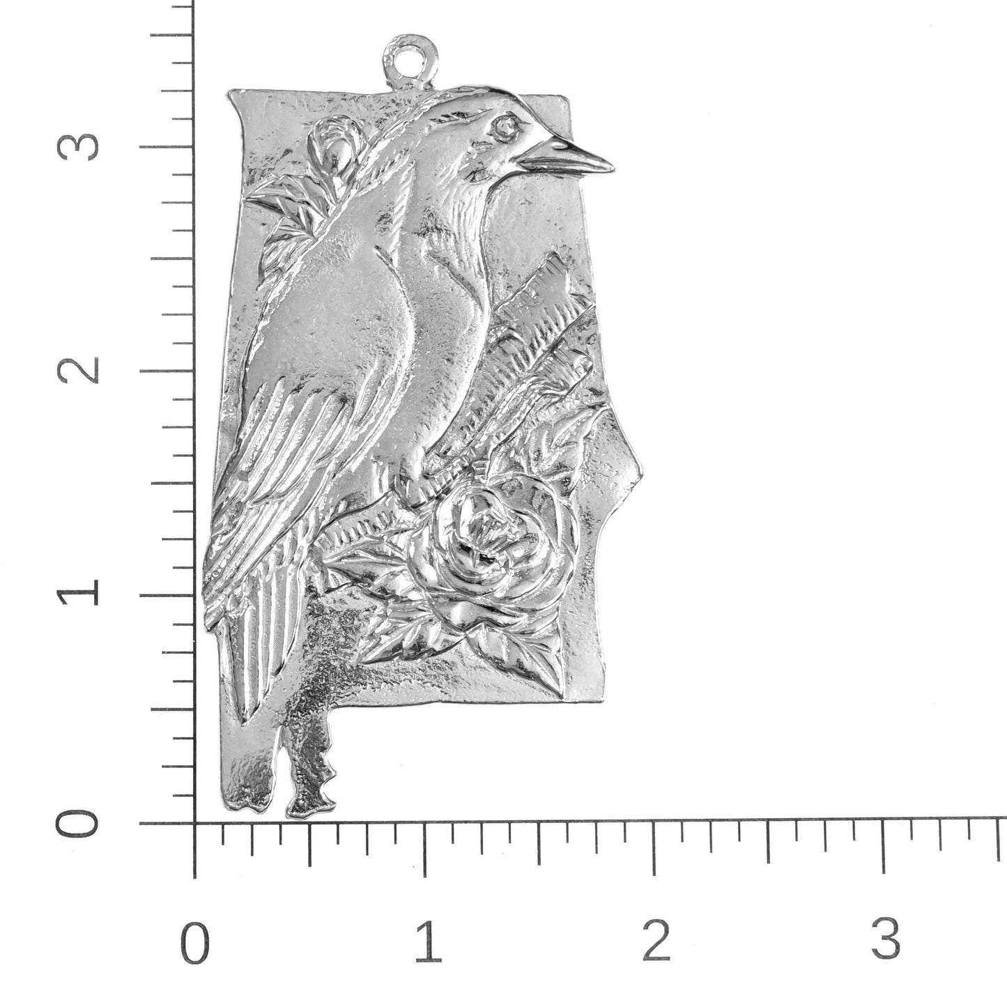 Pewter Alabama ornament