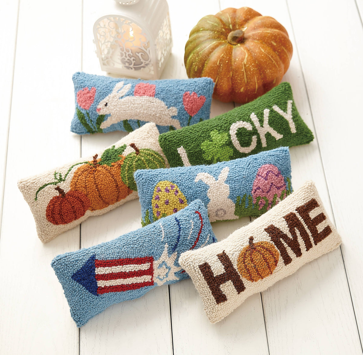 Pumpkins Hook Pillow