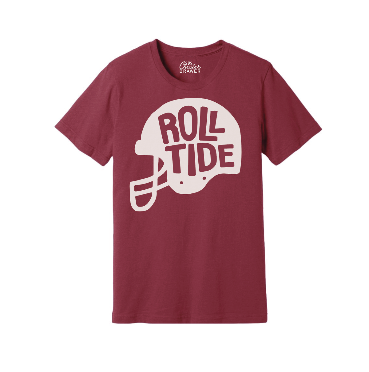 Roll Tide Helmet: Crimson + White, Small