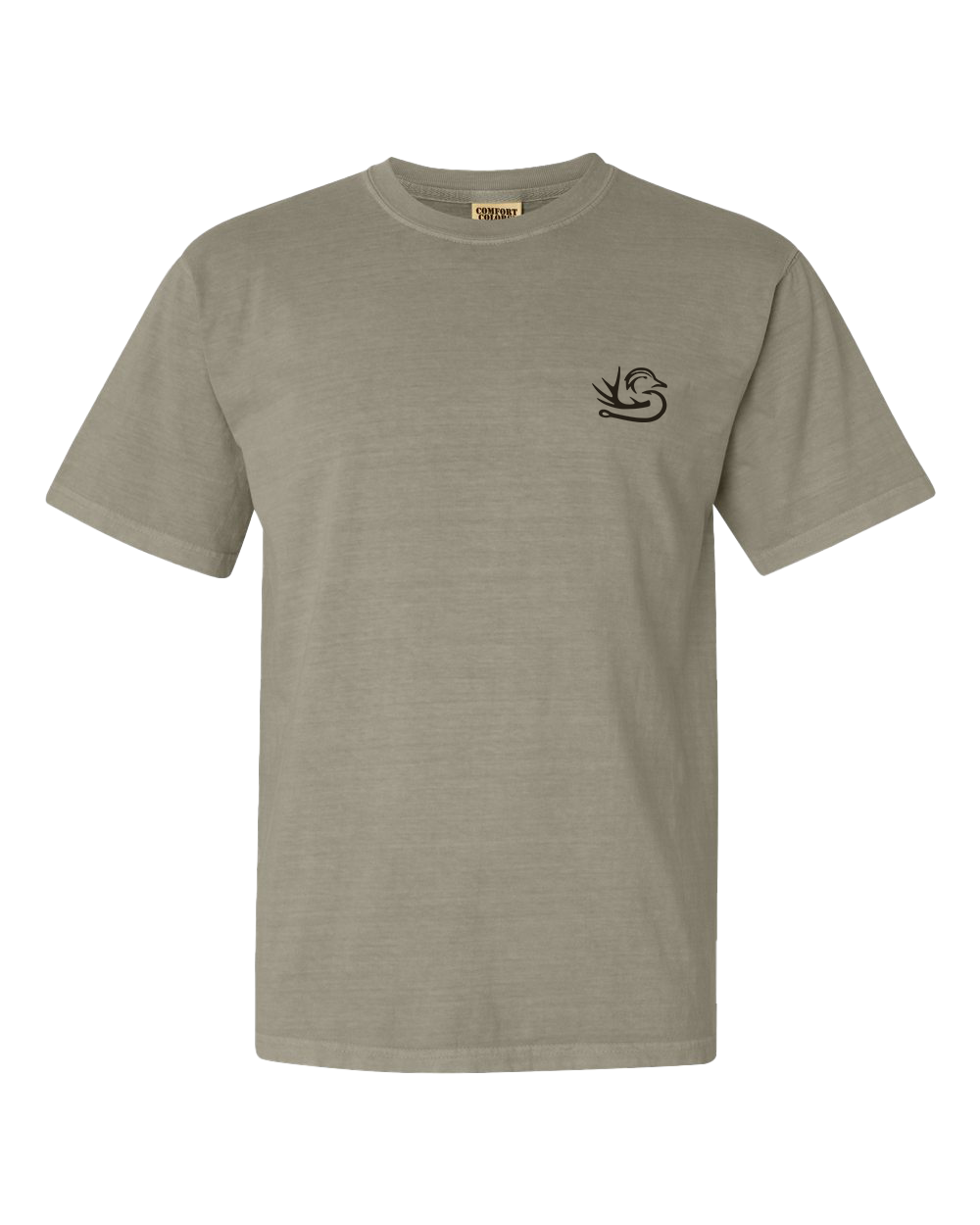 Chocolate Lab Tee: Blue Spruce, 2X