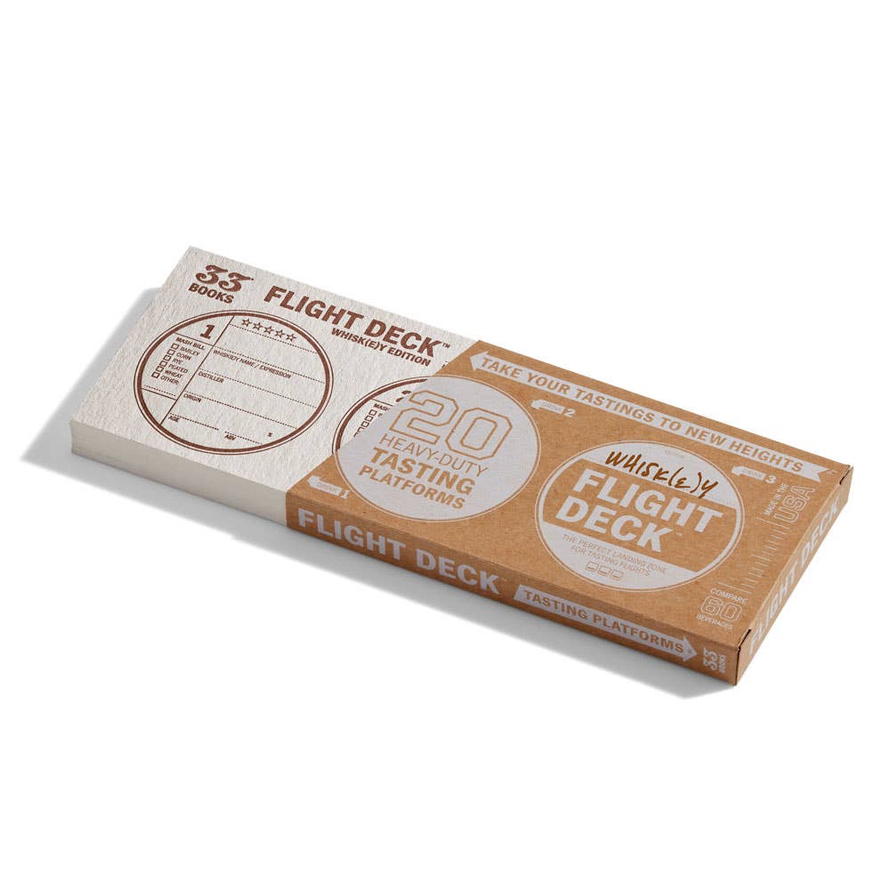 Whiskey Flight Deck | Coasters for Whiskey | Christmas Gifts