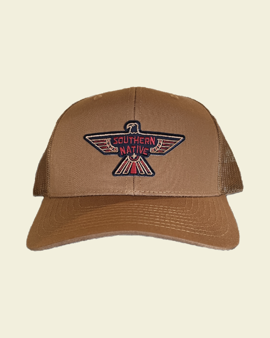 Southern Native Red Tail Thunderbird Hat