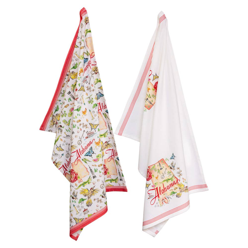 Al Alabama State Collection 28" Cotton Tea Towel