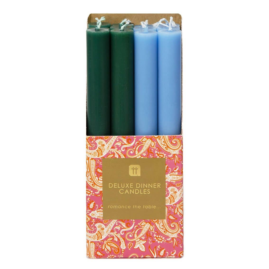 Green & Blue Taper Candles | POS | Mothers Day Gifts |