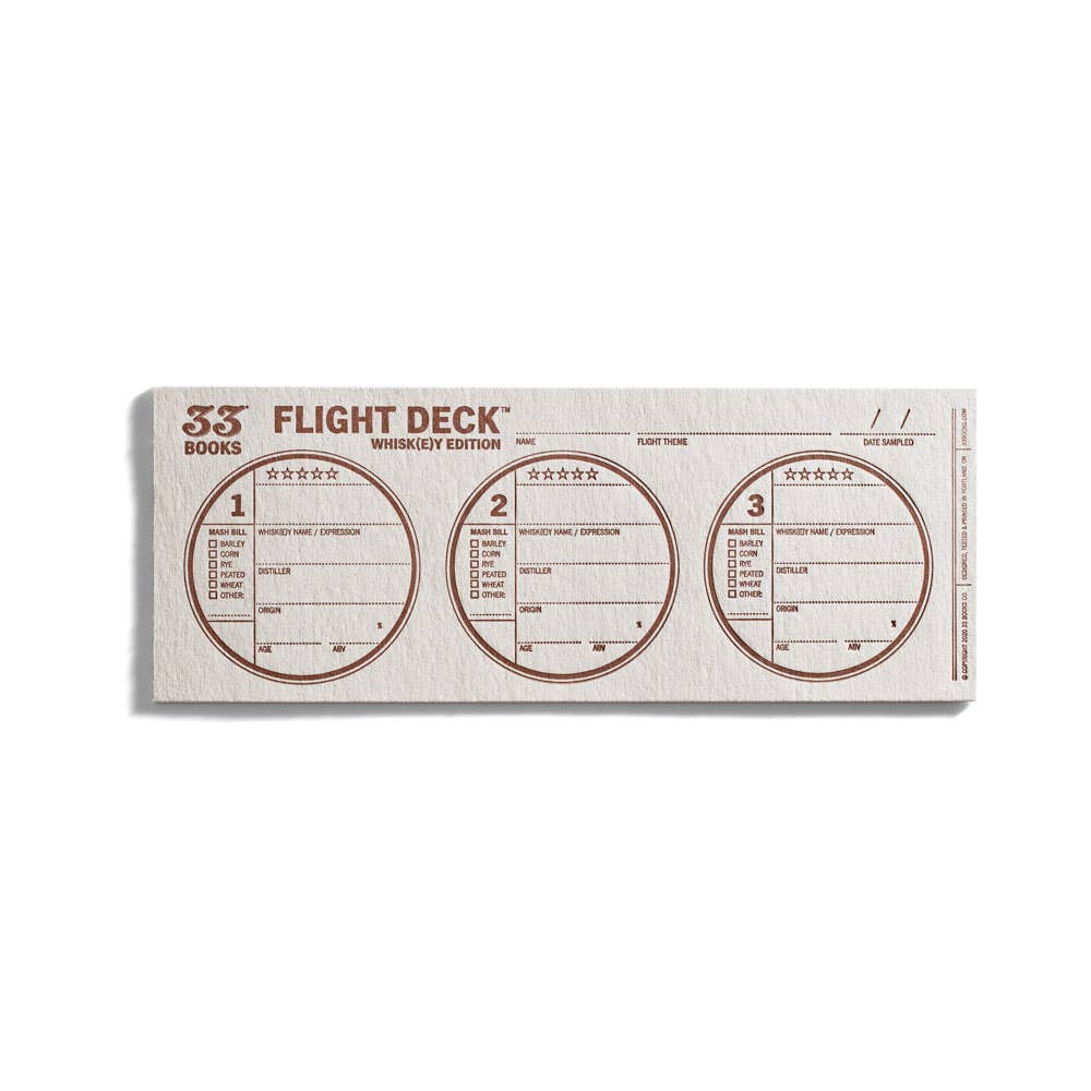Whiskey Flight Deck | Coasters for Whiskey | Christmas Gifts
