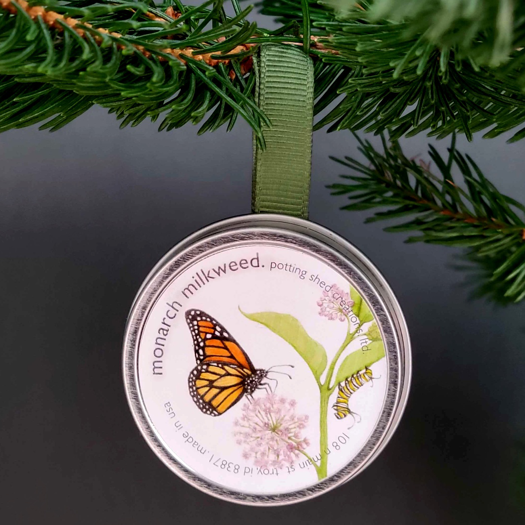 Garden Sprinkles Ornament | Monarch Milkweed