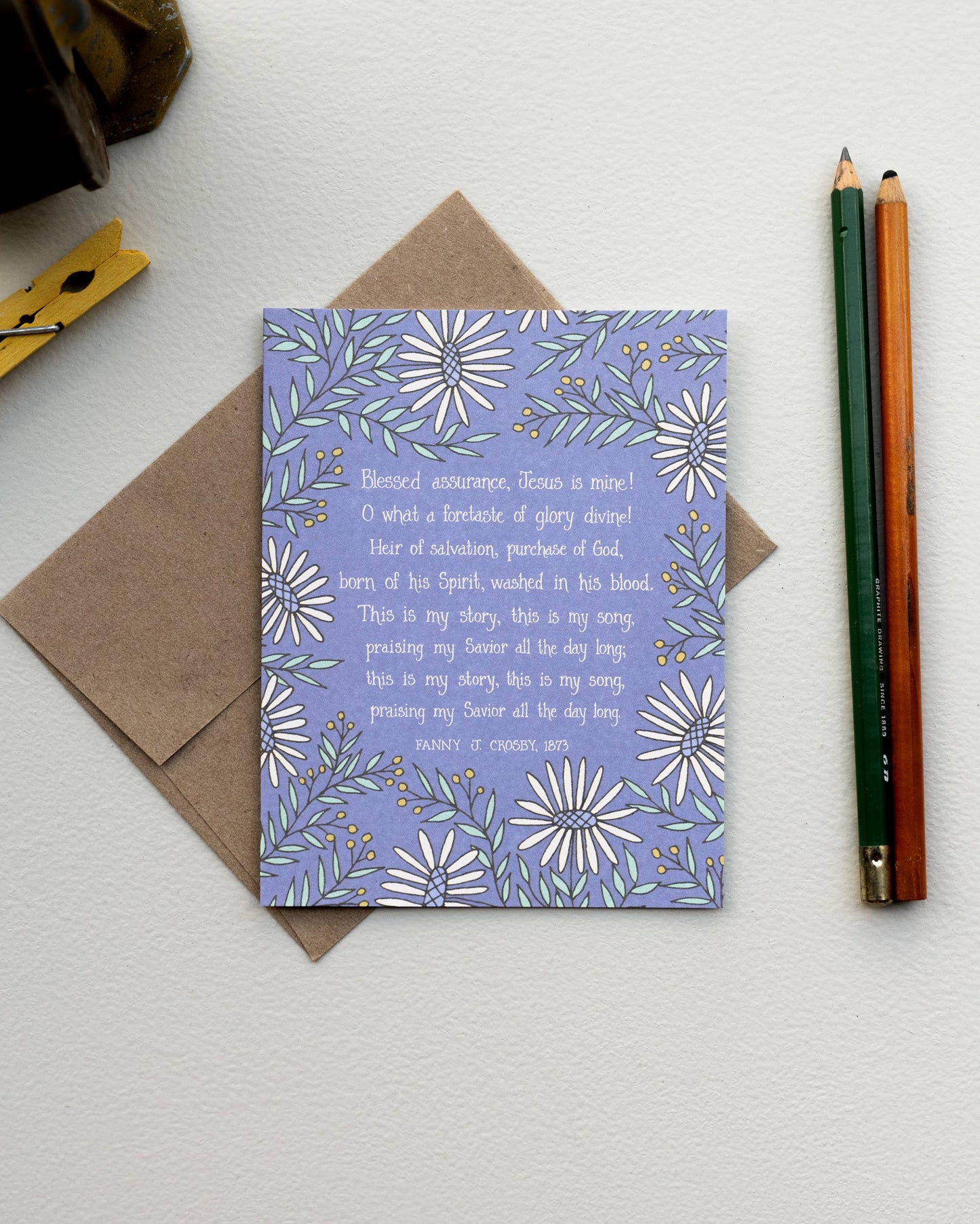6 Hymn Greeting Cards — Crosby