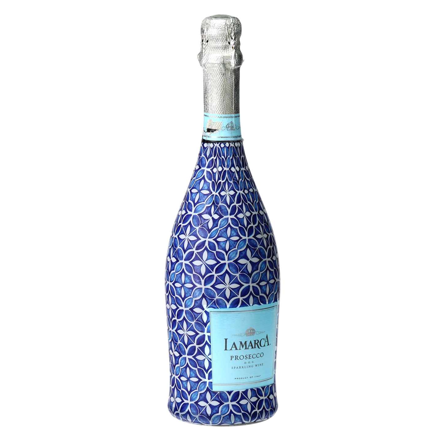Andalusian Tile Prosecco Bottle Wrap