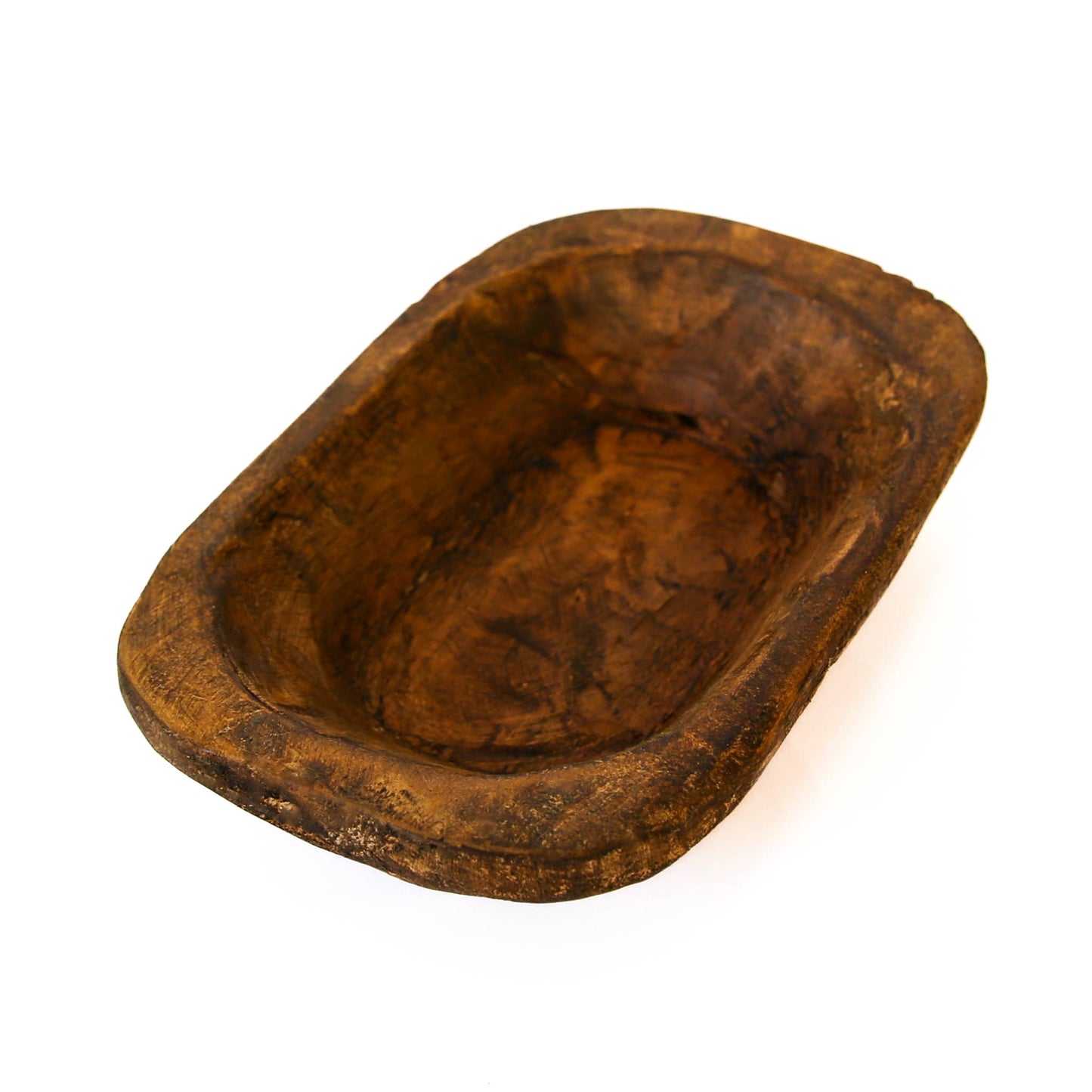 Petite Wood Bowl (9-10") Handmade in Mexico : Natural, 10x6x3