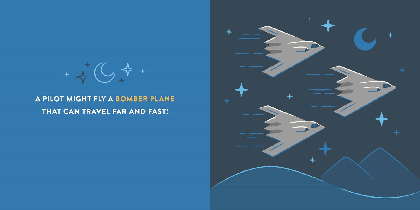 Lil' Air Force Pilot: Board Book