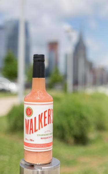 8 oz  Strawberry Rhubarb Margarita Mixer