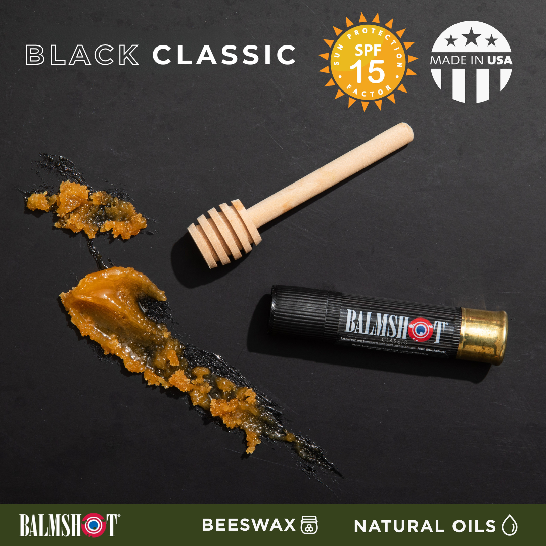 NEW "Black" Classic Beeswax Lip Balm