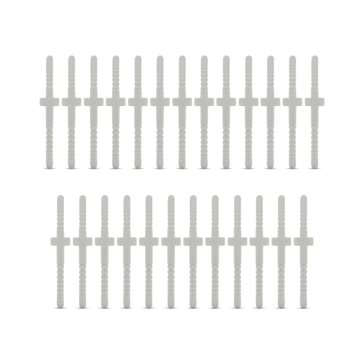 Jesus Bracelets - 25 Packs: Black (25 Pack), Small