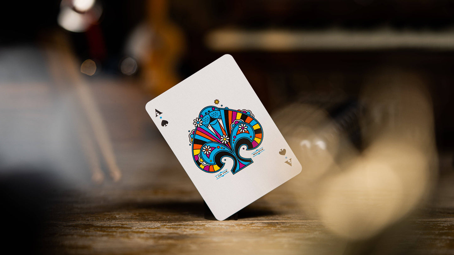 The Beatles Playing Cards: Pink