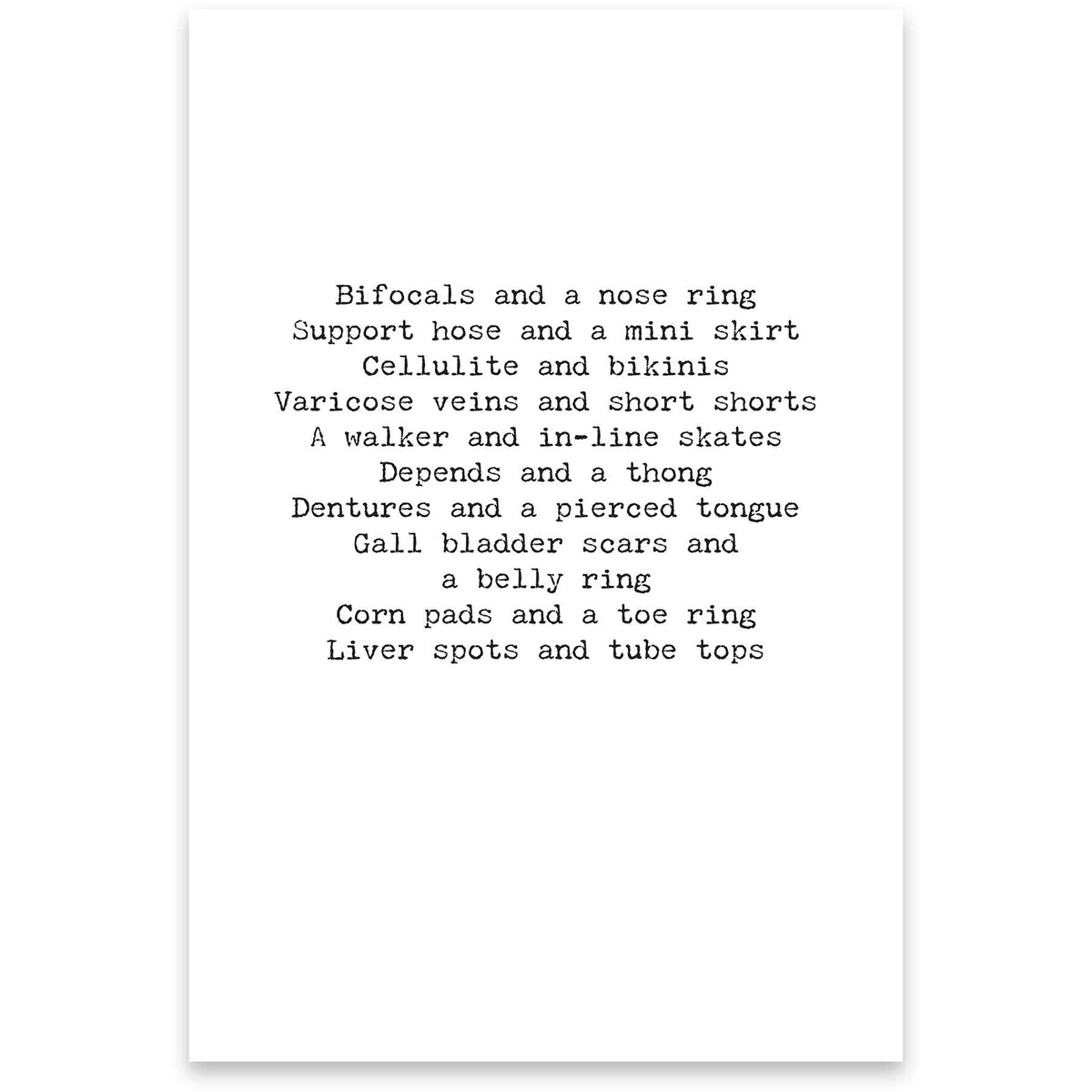 Golden Years Greeting Card