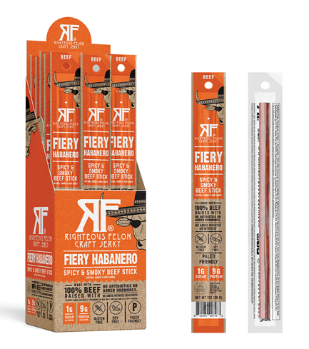 Fiery Habanero Beef Stick p
