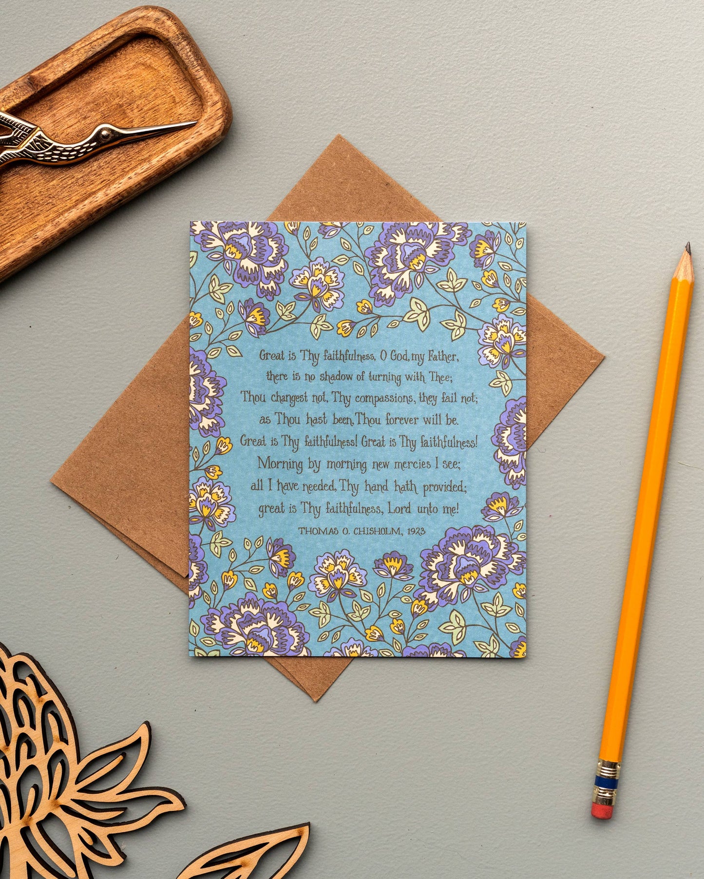 6 Hymn Greeting Cards — Baker