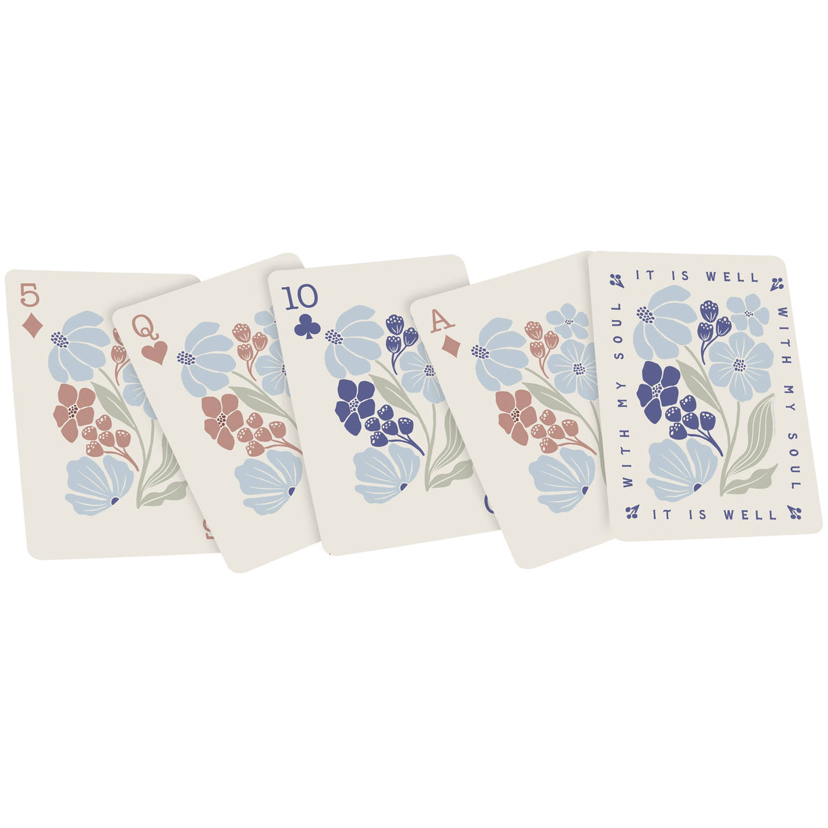 It Is Well Playing Cards